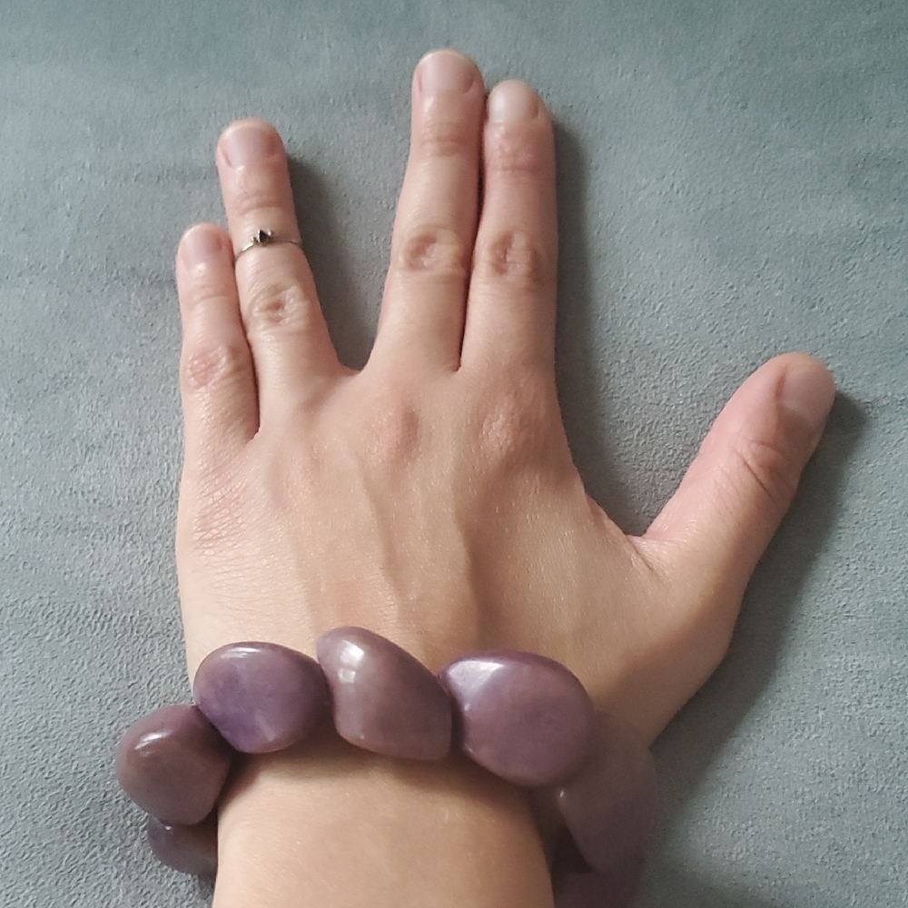 Purple Stone Bracelet
